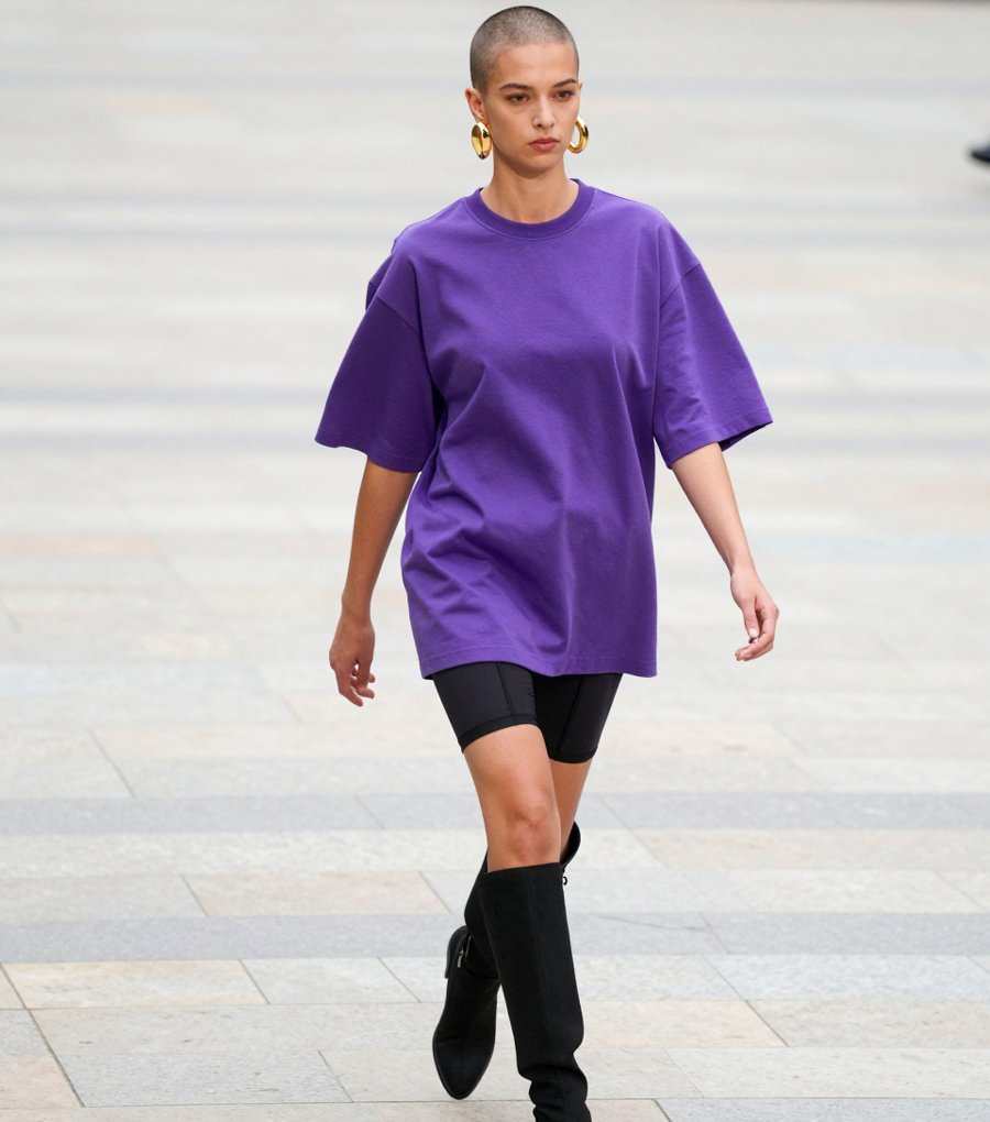 this purple tee trend is exactly what I need