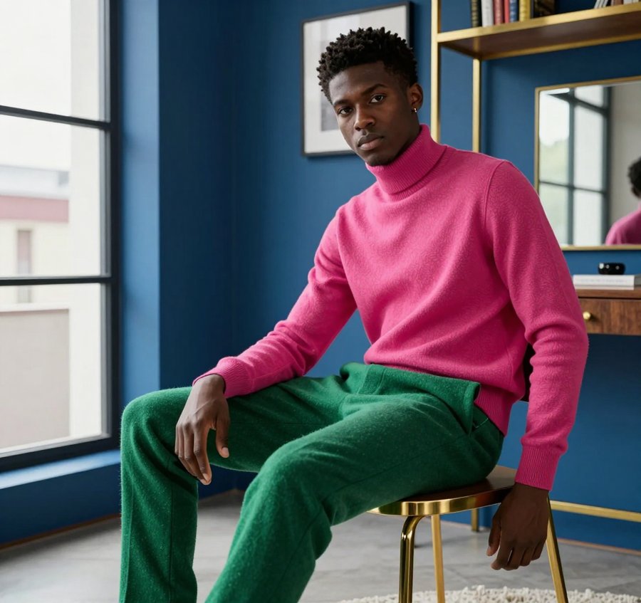 that pink is absolutely searing