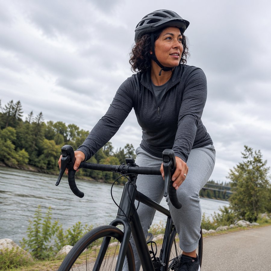These sweatpants are secretly carrying the entire commuter vibe on their back.