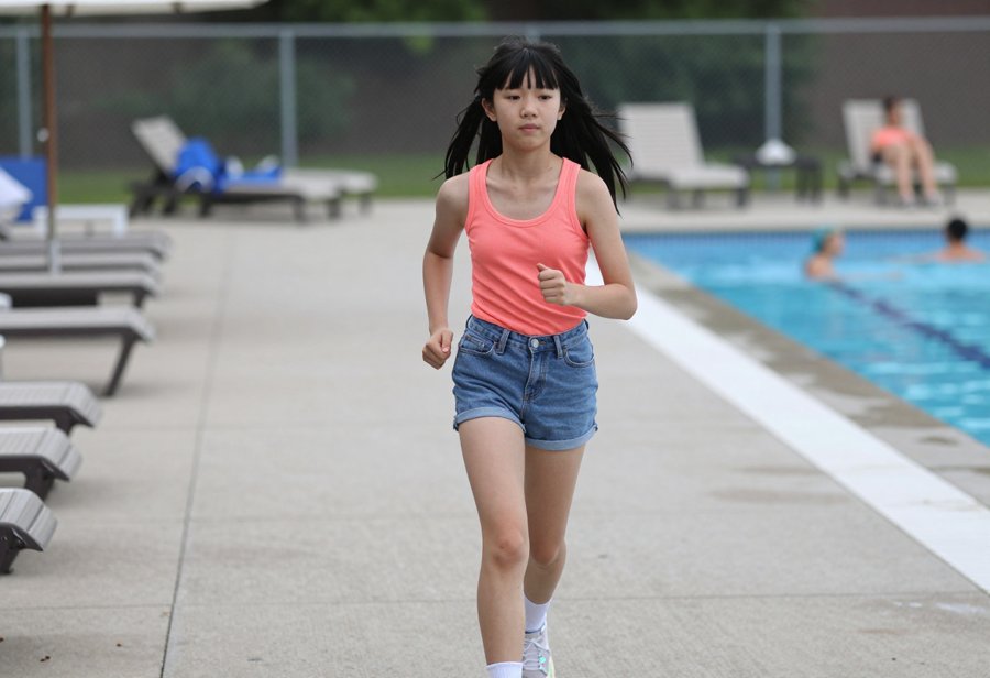 this coral tank is literally my new summer run fit