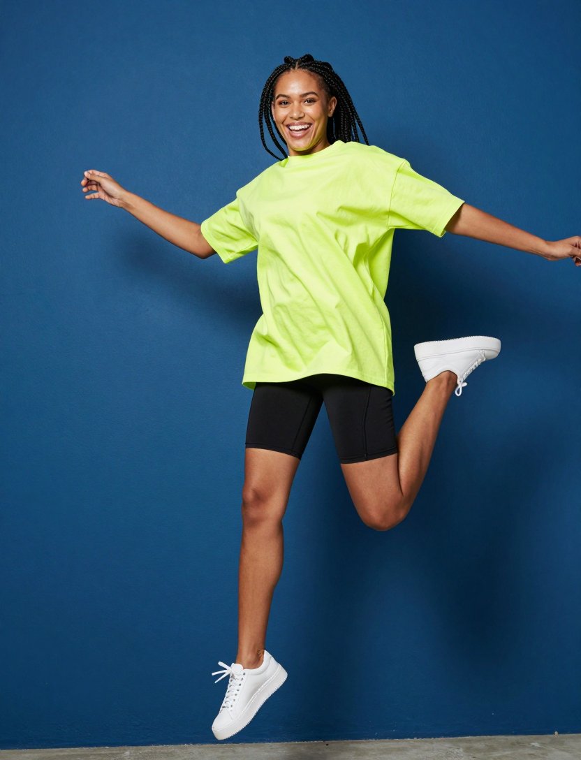 neon tee trend is actually everything