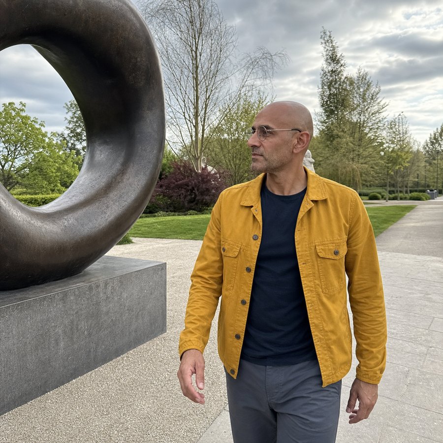 My brother would definitely wear that yellow jacket unironically.