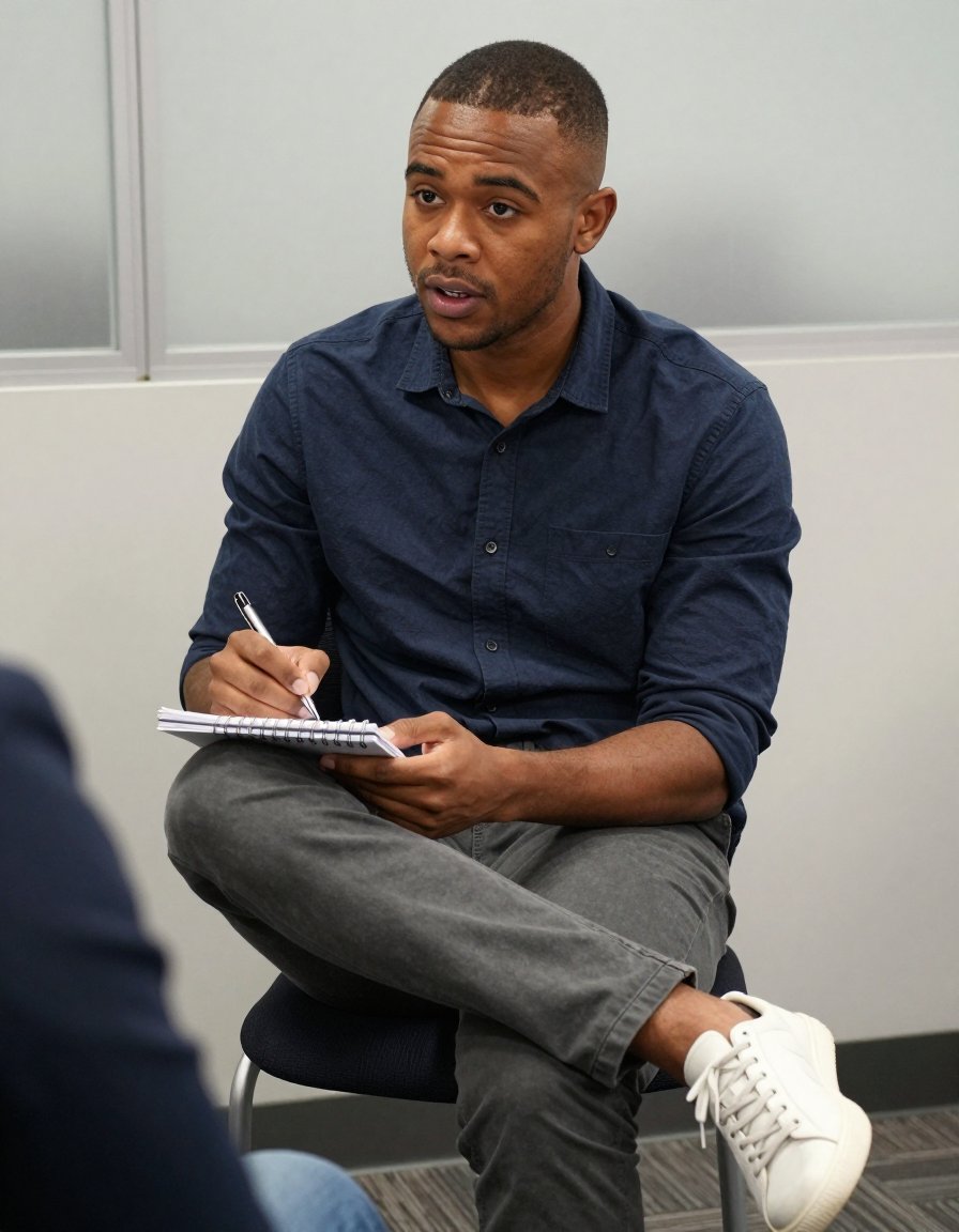 The Smart Casual Look That Nailed This Meeting
