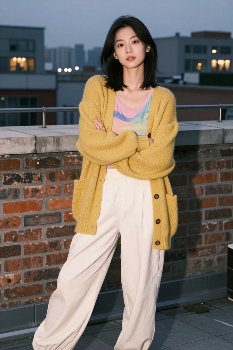 this cardigan is literally doing everything for fall