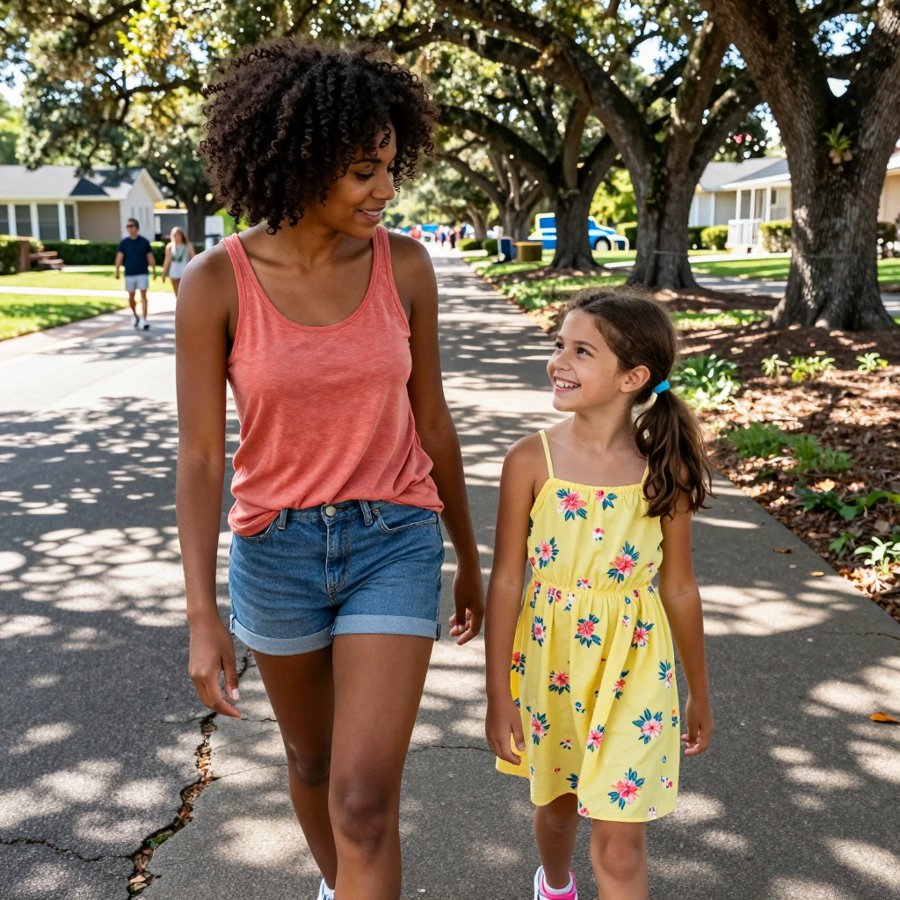 The perfect summer tank and shorts combo