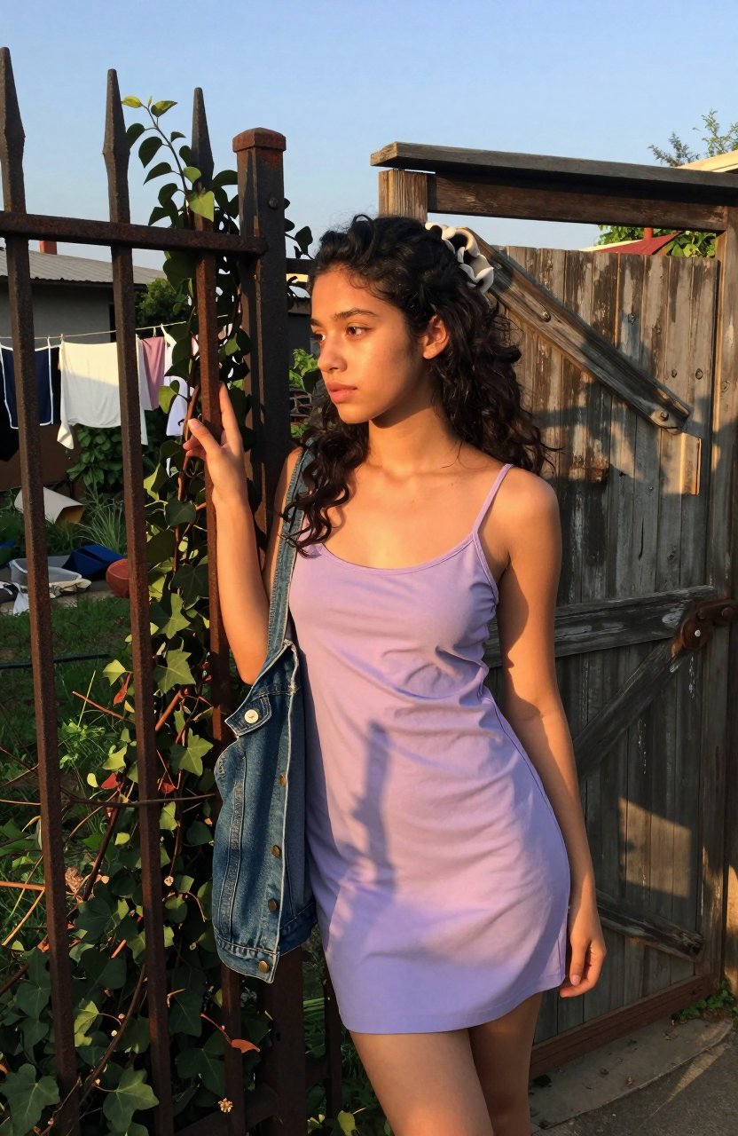 lilac slip dress hits different