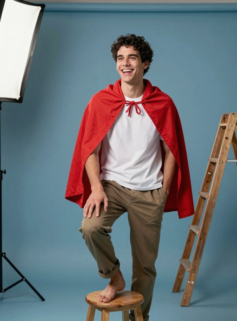 bro really showed up as a superhero