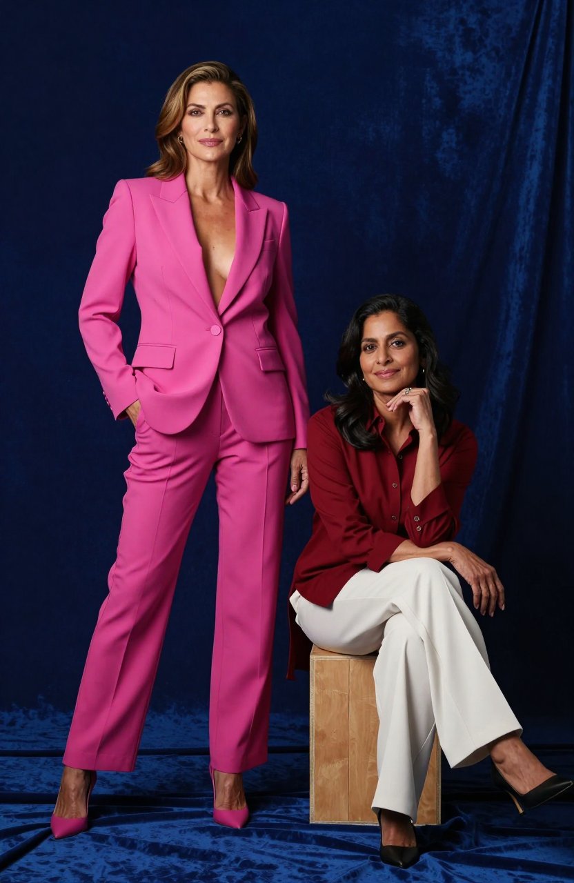 pink on pink is such a power move