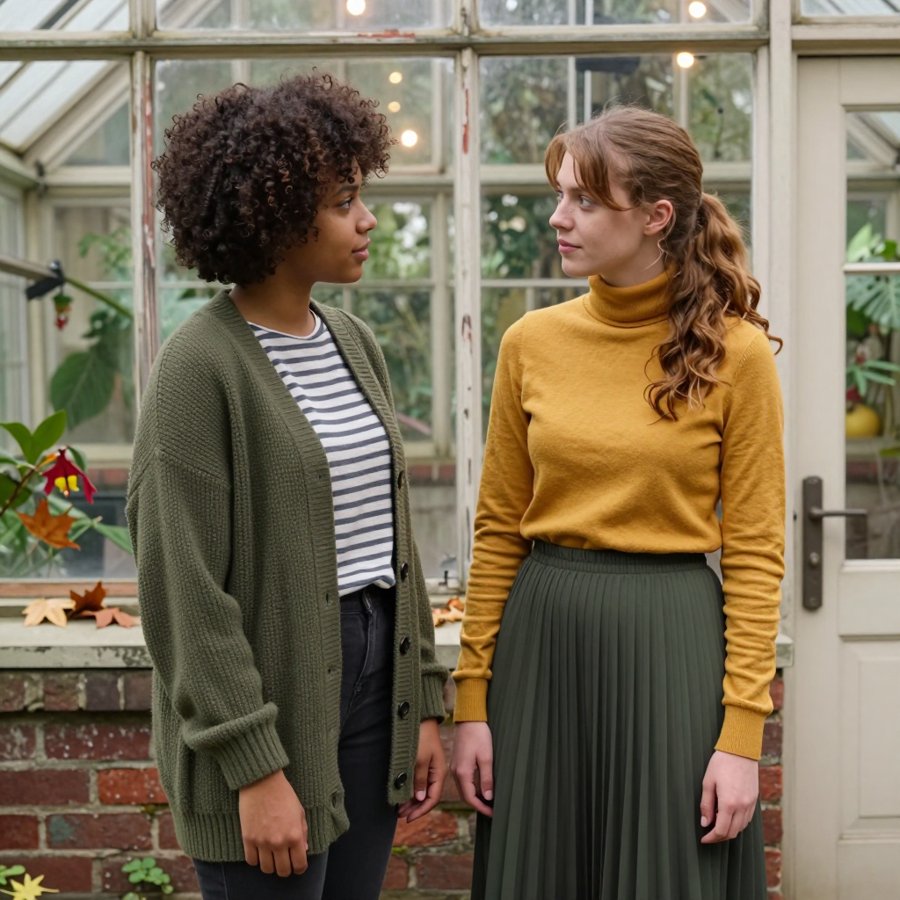 This mustard sweater is the ultimate fall staple.
