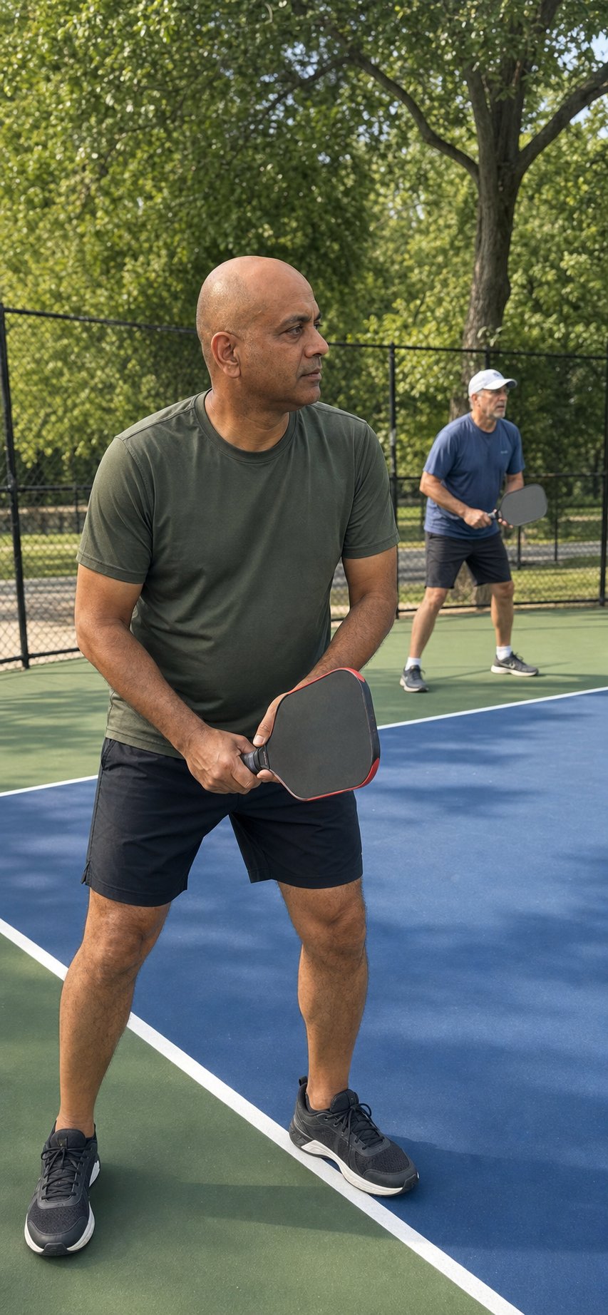 Missing a sweatband for this court fit