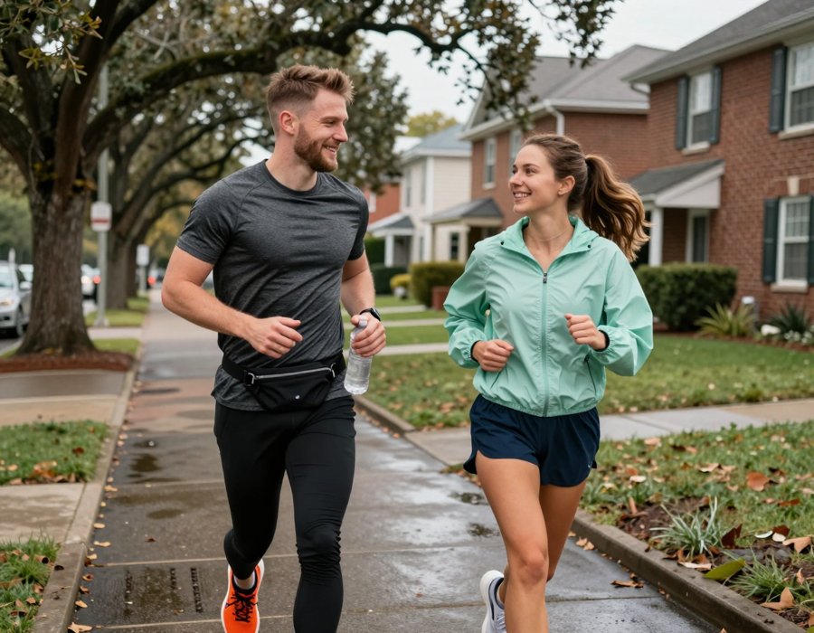 this mint windbreaker is doing way too much for jogs