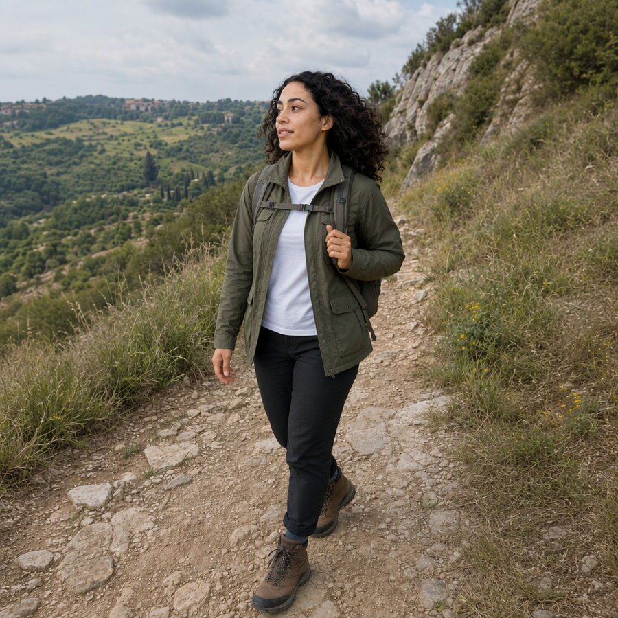 My friend would definitely steal this jacket for a hike.