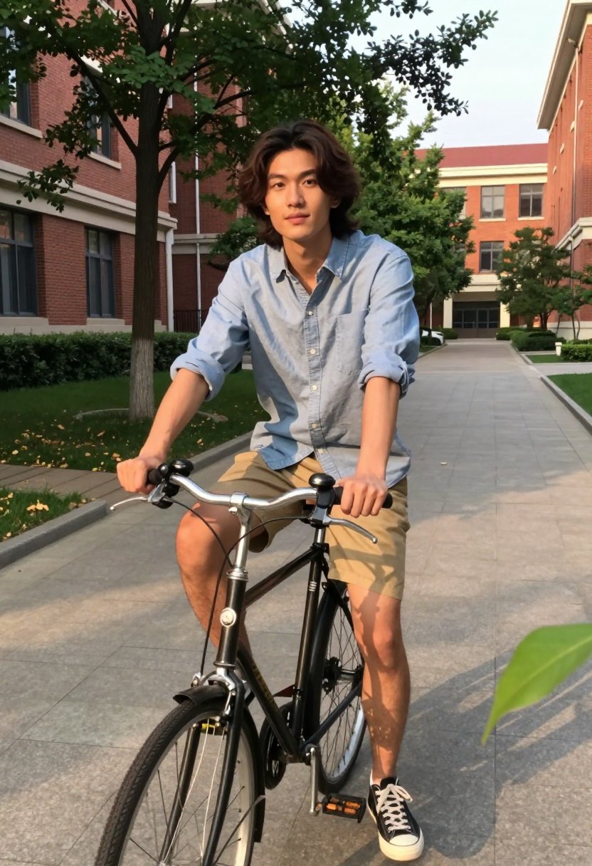 The perfect denim shirt for bike rides