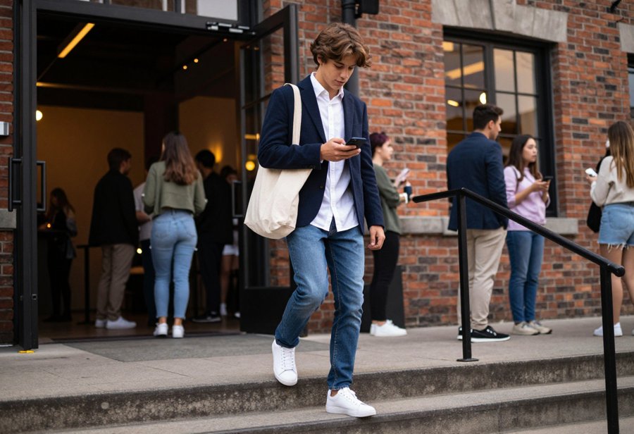 The Ultimate Smart-Casual Look for Young Men