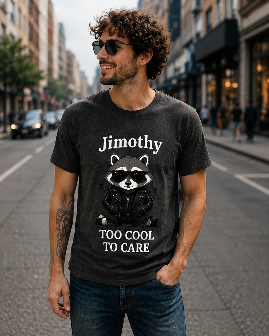 Jimothy, you are literally too cool to care, aren't you?