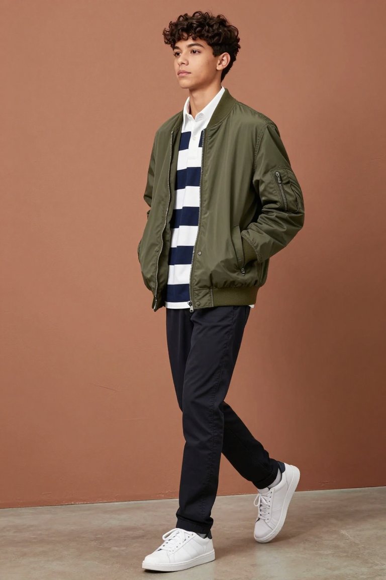 The Perfect Olive Bomber Jacket Outfit
