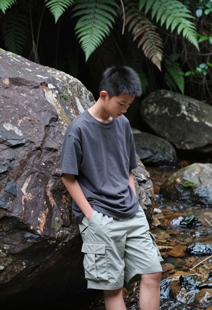 Easygoing Summer Fit with Cargo Shorts