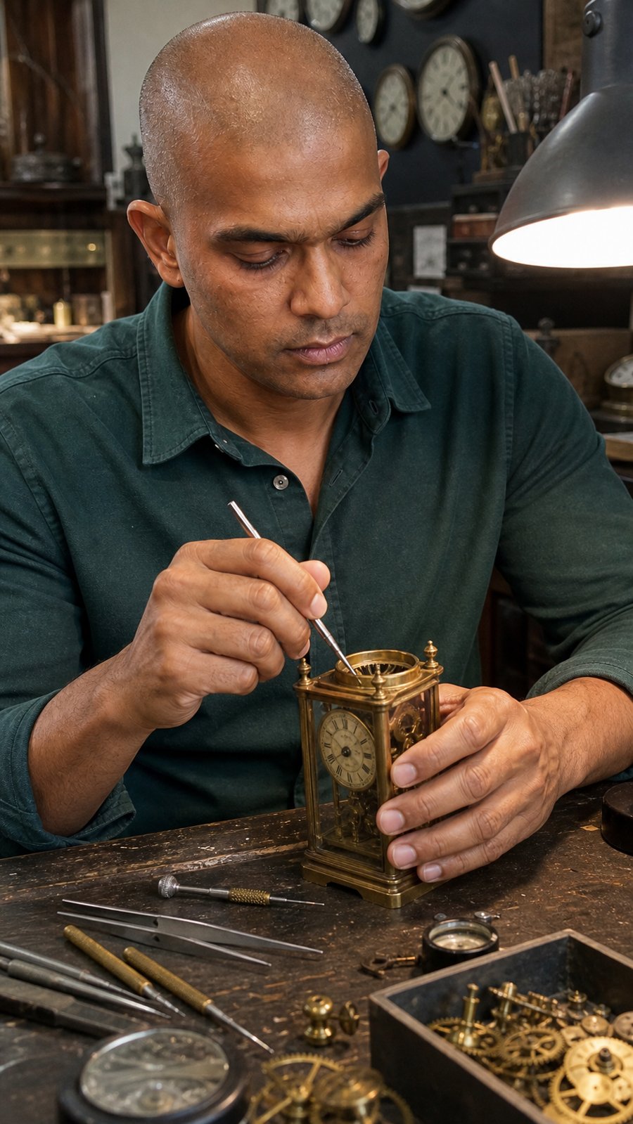 that deep green work shirt is exactly what I look for