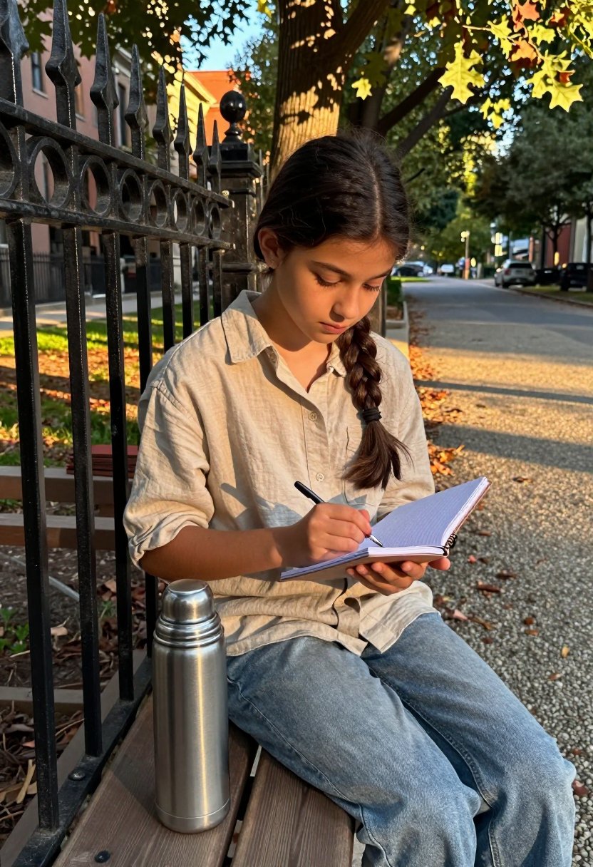 The Perfect Fall Journaling Outfit