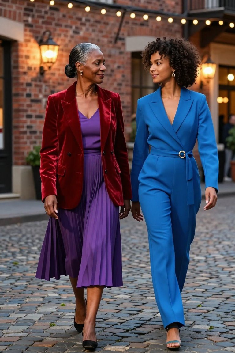 electric blue suit hitting different today