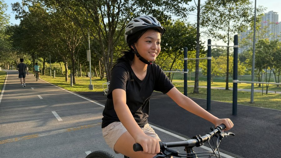 grey helmet is the real MVP here