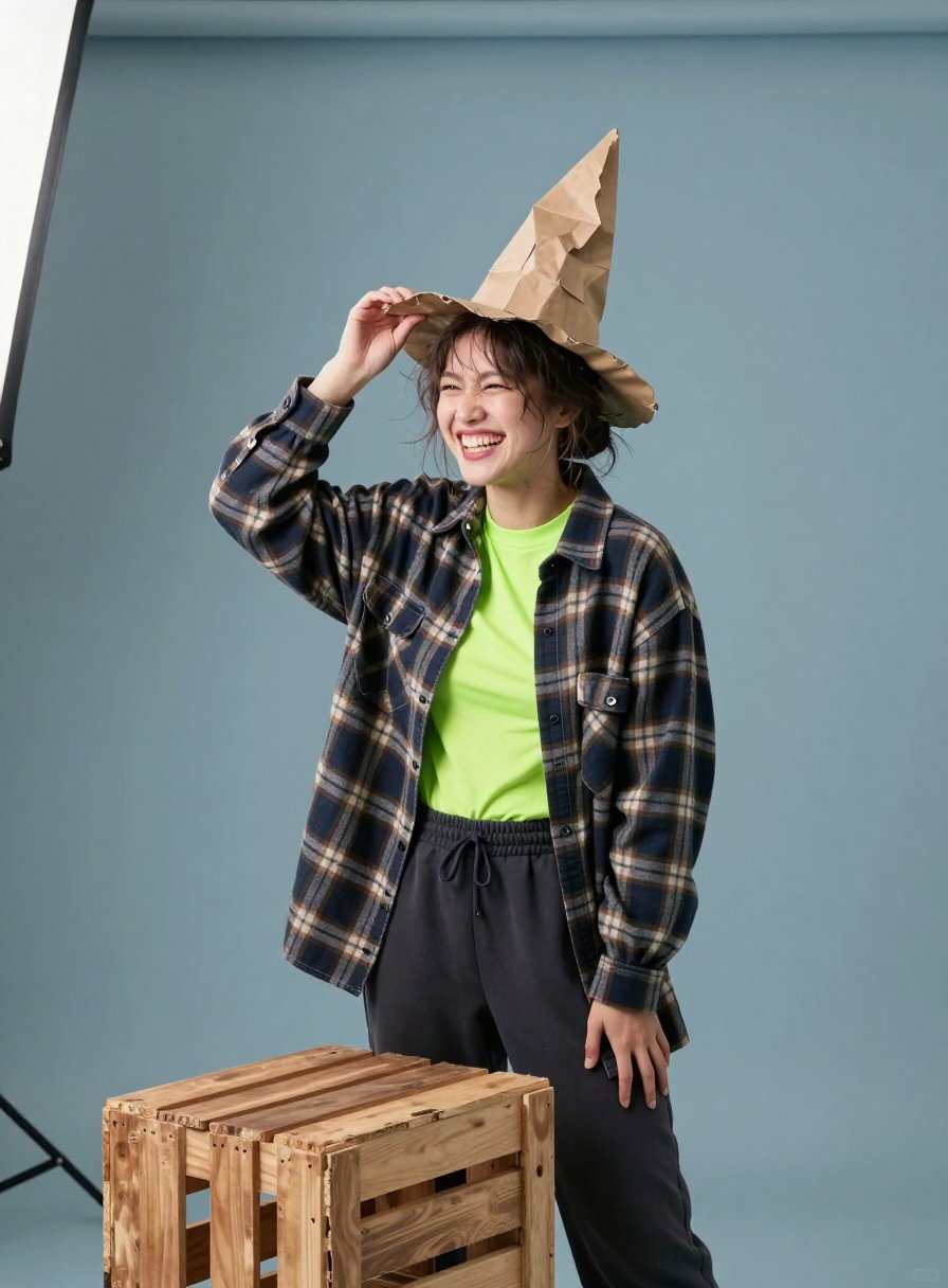 okay this paper hat is doing everything