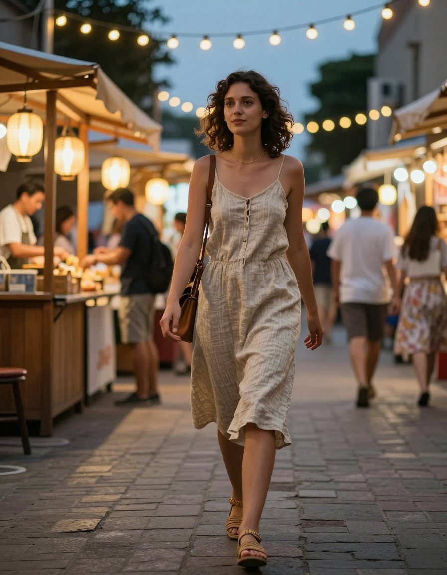 okay this linen dress is everything