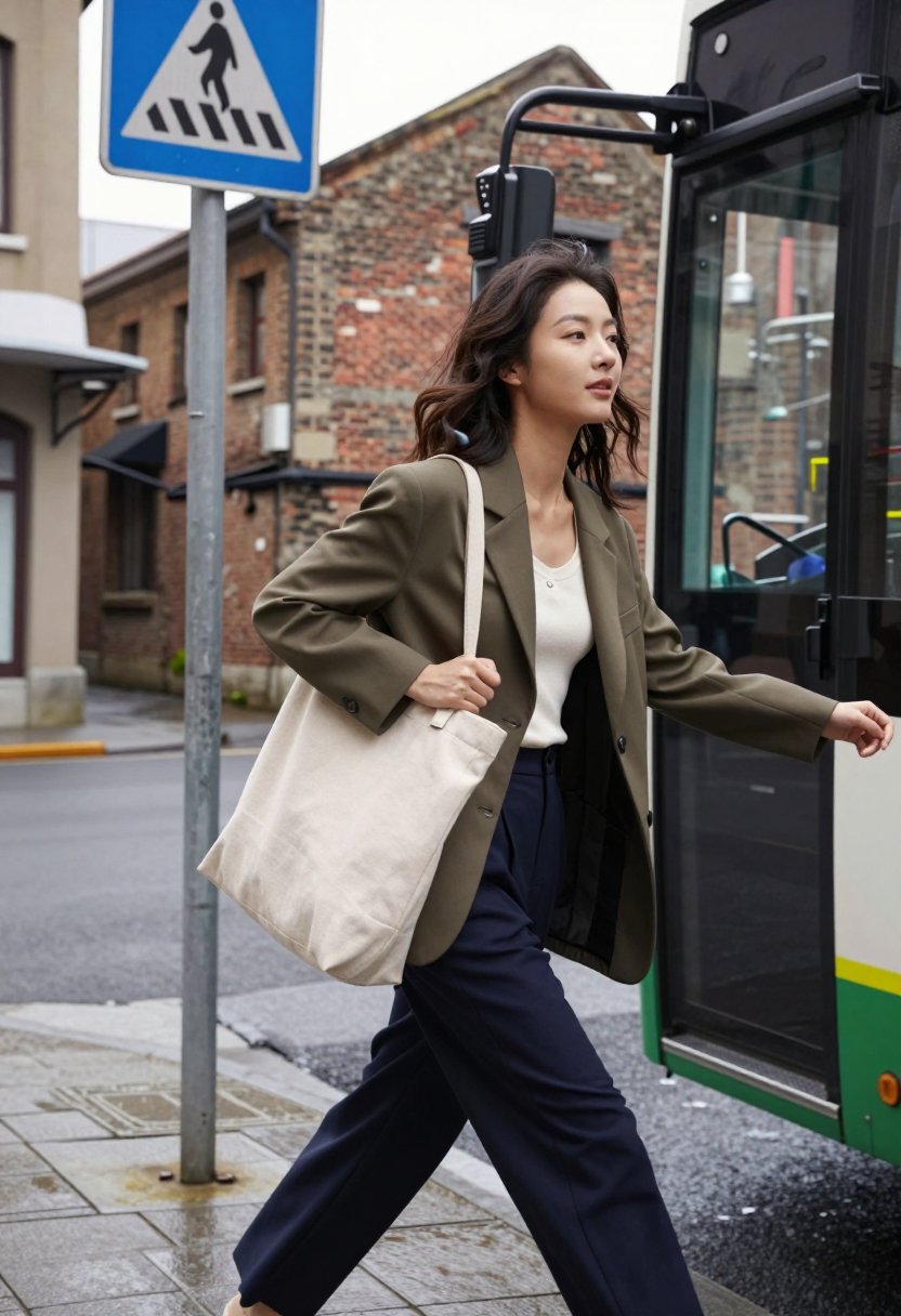 The Perfect Smart Casual Commute Fit