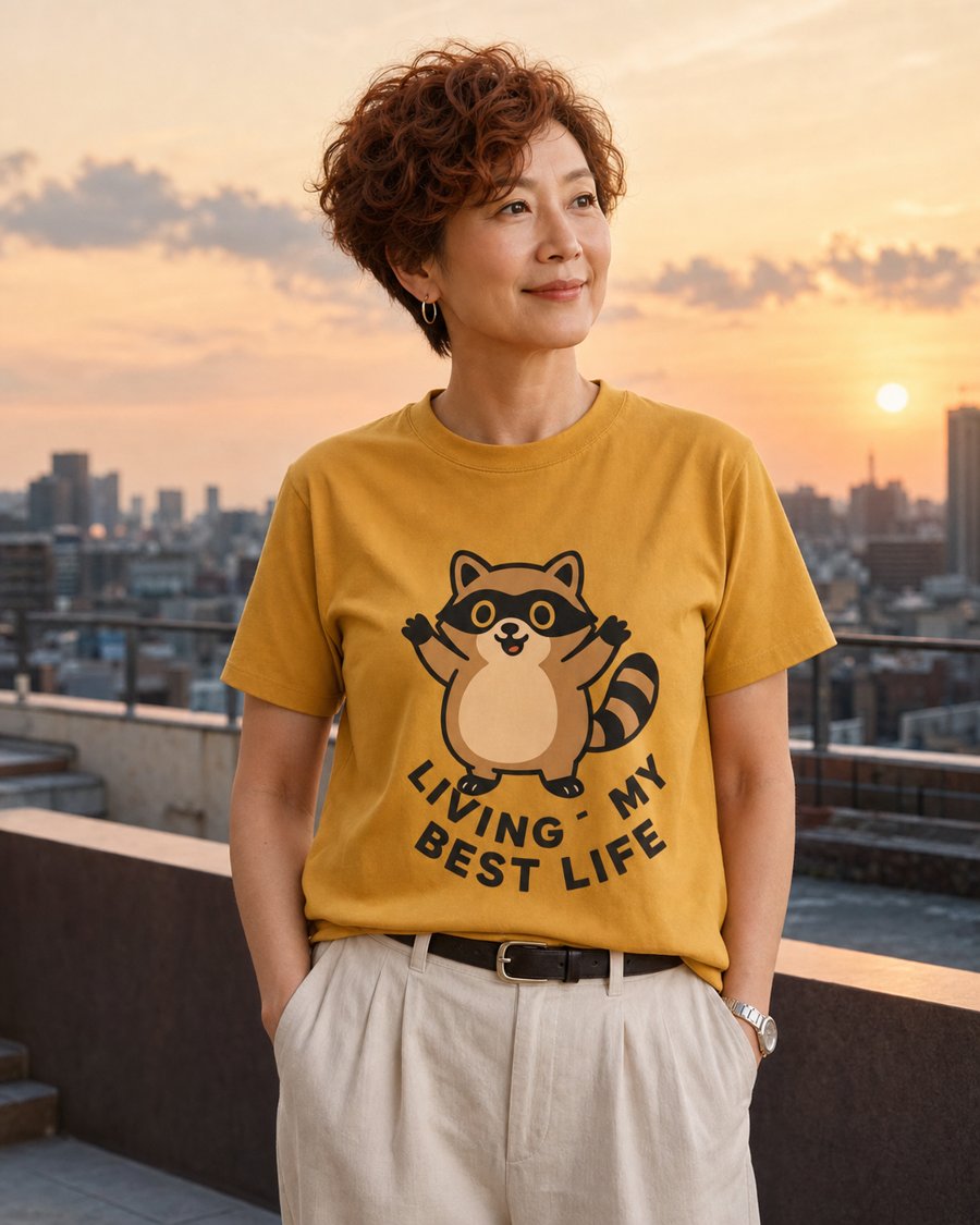 Just added the Jimothy living my best life tee to my cart without thinking