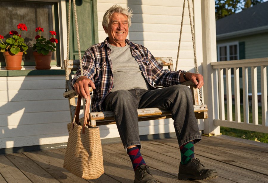 Cozy Fall Layers: Flannel and Argyle Socks