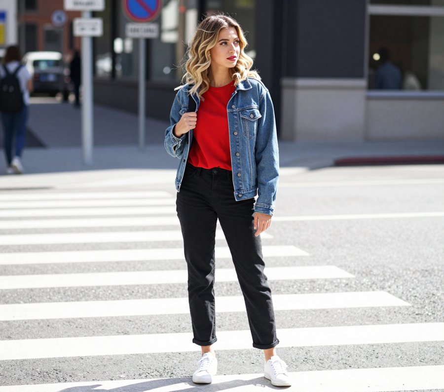 tomato red tee is trending and it actually works