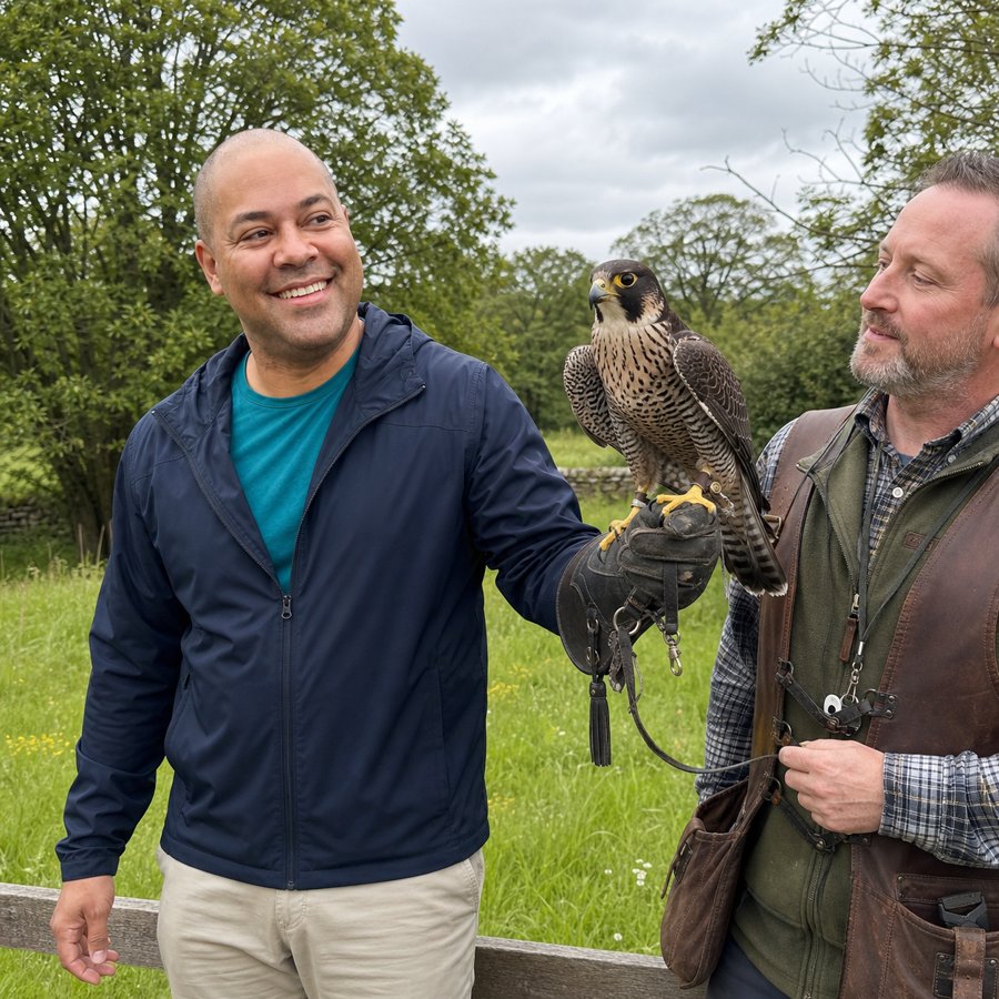 If I tried falconry, this would be my whole fit.