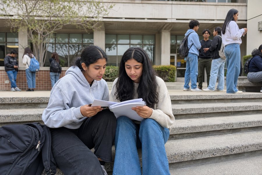 your oversized cable knit is exactly what this study session needed