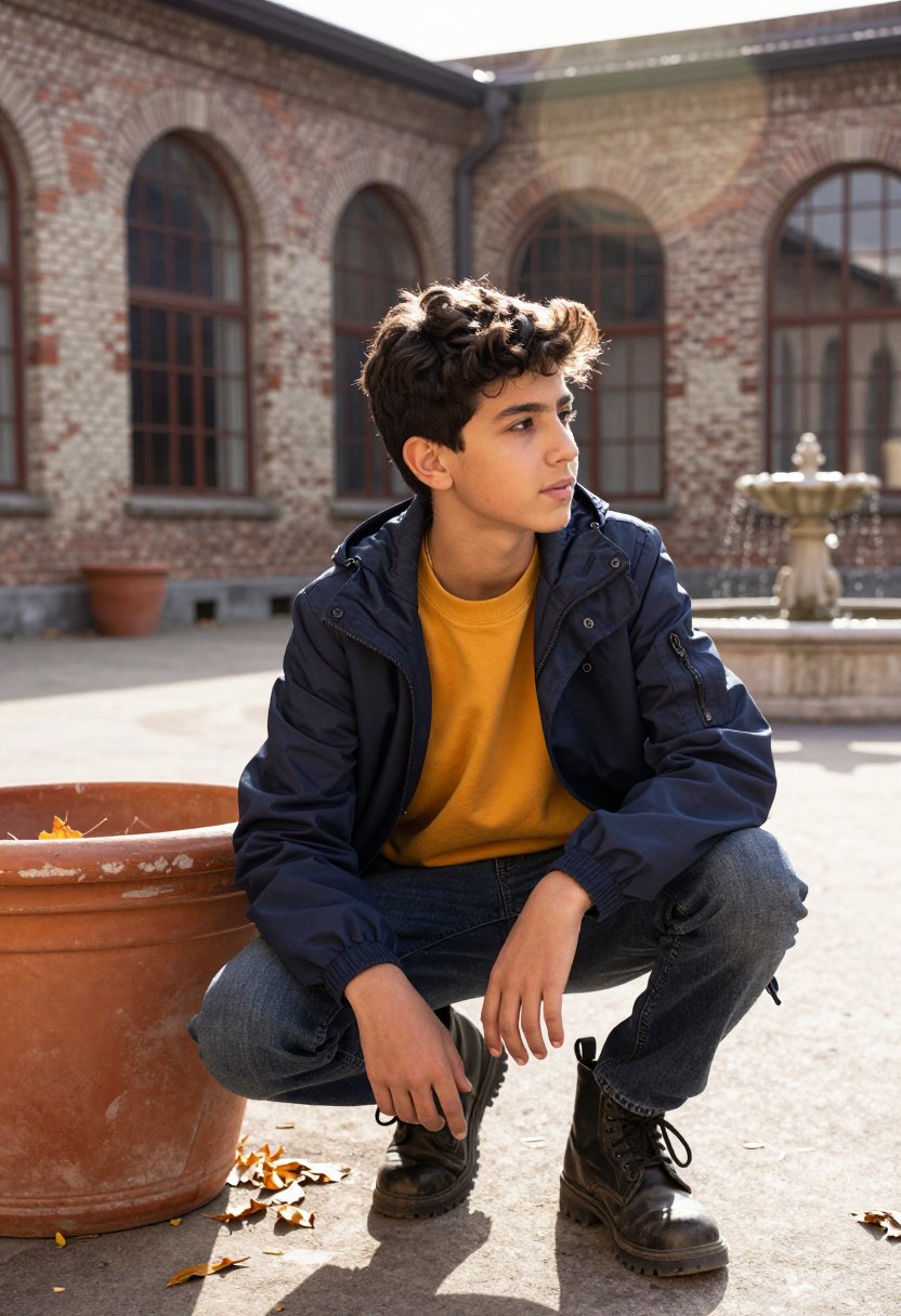 Fall Layering Done Right: Navy + Mustard