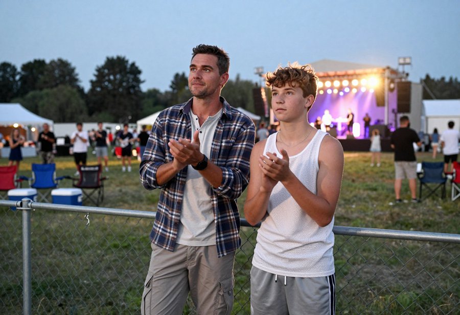 The Ultimate Concert Dad Look is Here