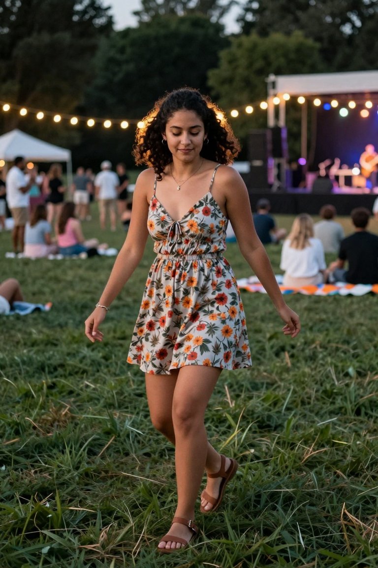 okay this floral dress is the move