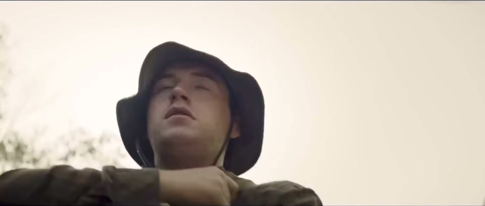 from The Long Walk on HBO Max trailer — hat game strong on this one