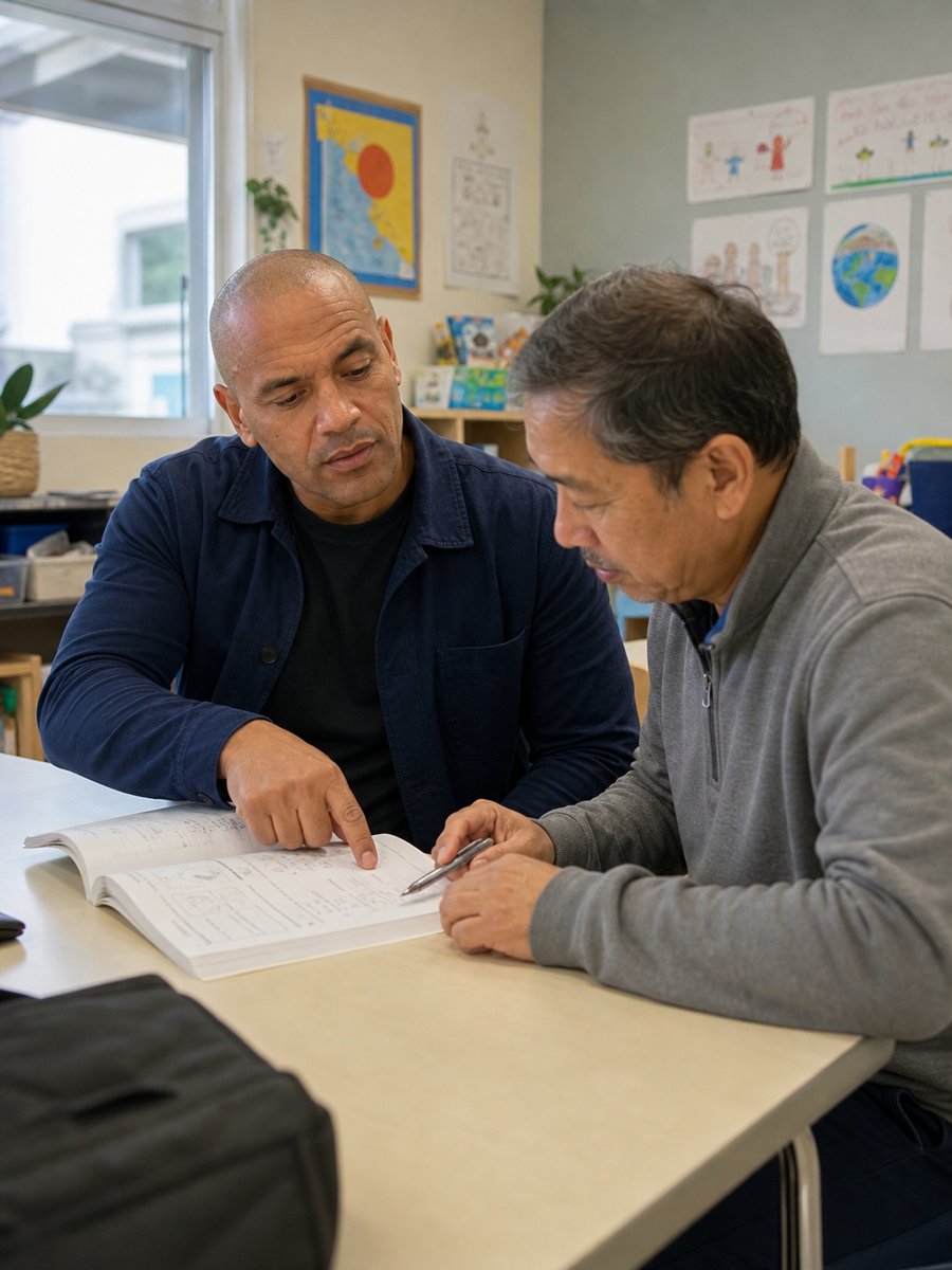 the navy overshirt is doing all the heavy lifting here