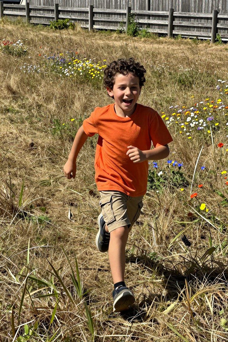 This Orange Tee and Cargo Short Combo is Summer Perfection