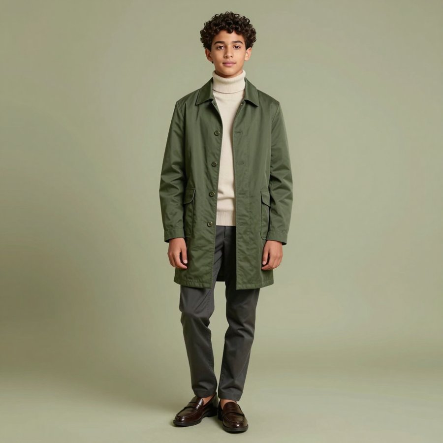 The Green Coat That Makes Every Outfit Look Expensive