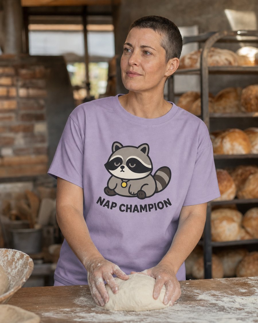 Does Jimothy actually look this relaxed in his Nap Champion tee?