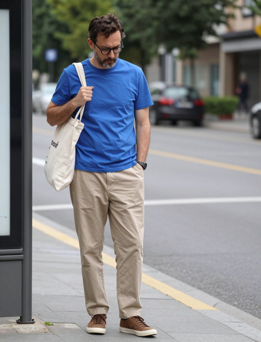 finally found the blue tee trend I needed