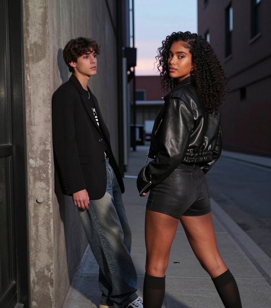 leather on leather is always a win