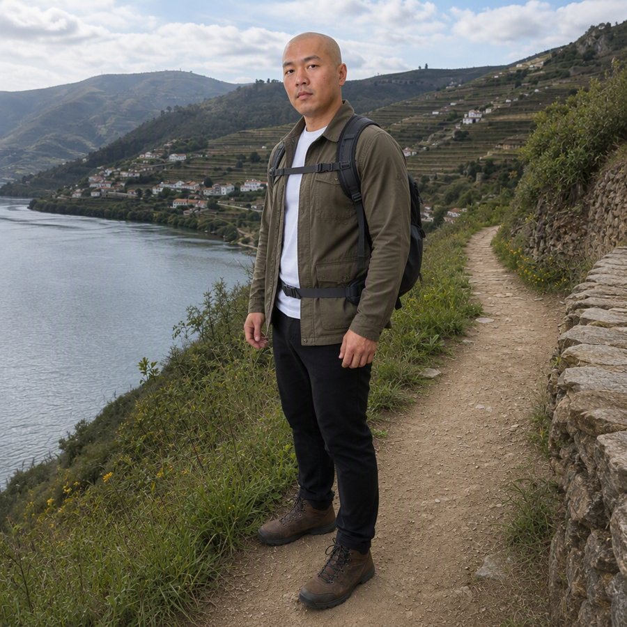 Olive and black is actually a cheat code for hiking