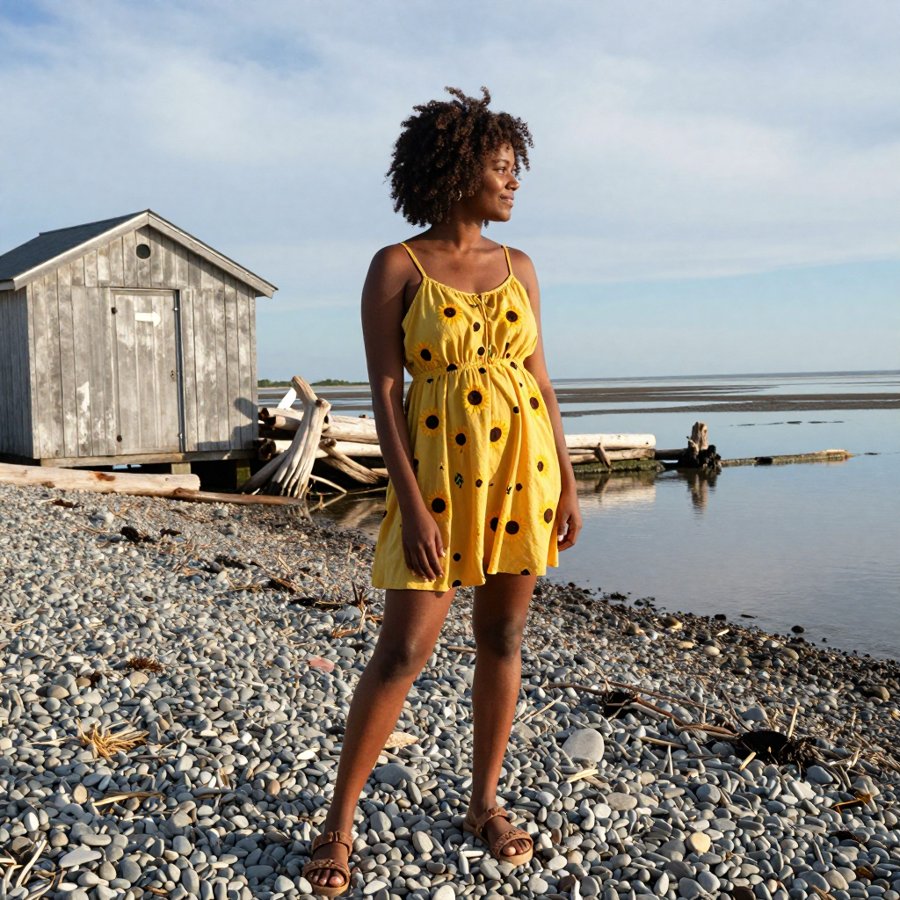 This Sunflower Dress is the Ultimate Summer Vibe