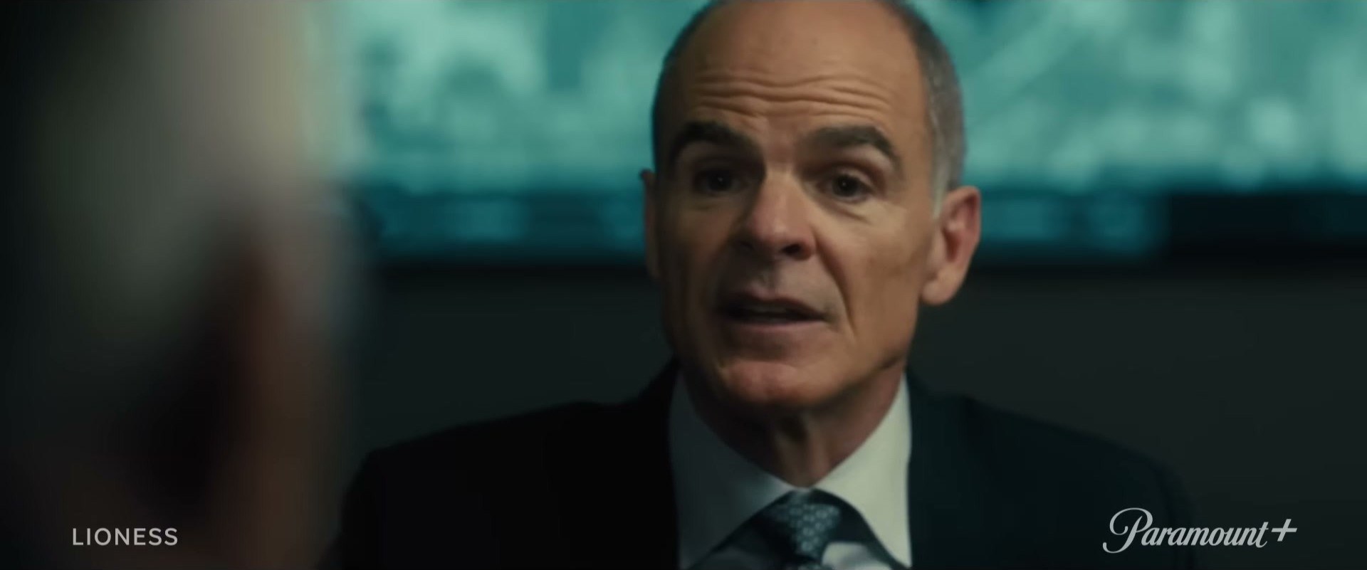 Michael Kelly in Lioness on Paramount+ — suit game strong for the office