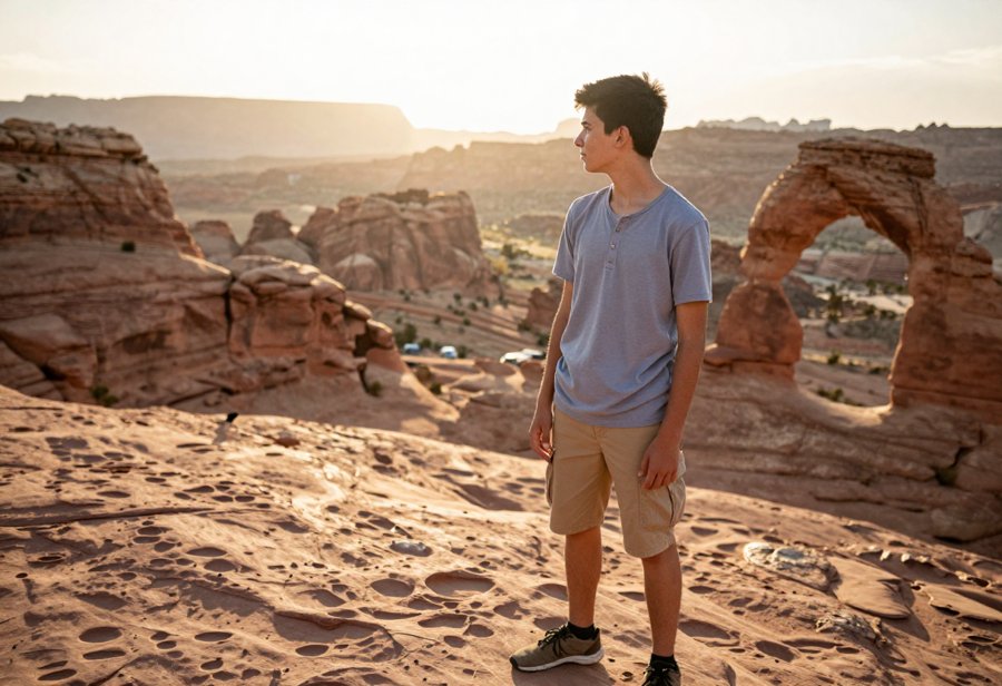 The ultimate summer hiking outfit for teens