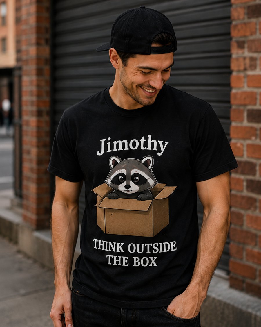 jimothy's tee is correct, THINK OUTSIDE THE BOX