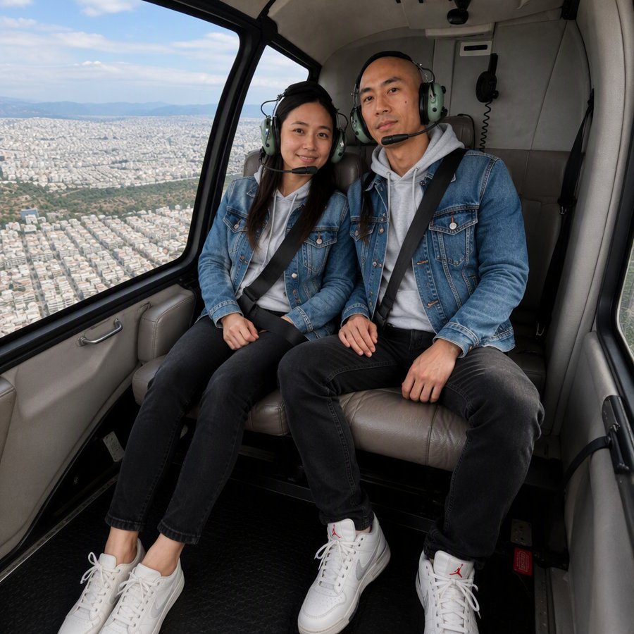 denim jacket over a hoodie just works
