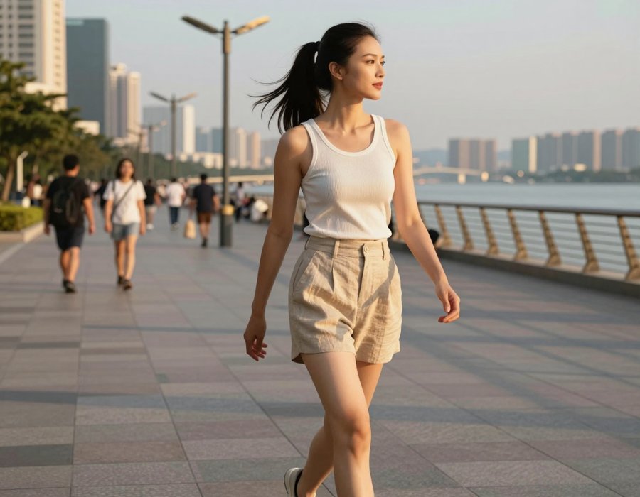 The ultimate minimalist summer uniform you need to steal